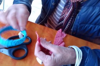 Climacadabra, festival des actions locales du 3 CHB, atelier cousette recyclage textile et vêtements