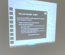 Atelier malin du 3CHB, windows 10