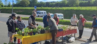 Atelier malin du 3CHB, troc de plantes